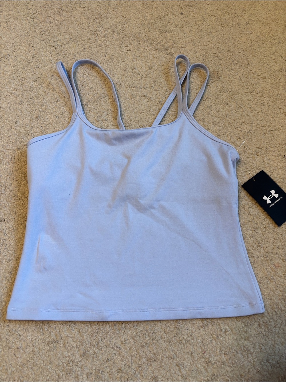 Under Armour Light Lavender Double-Strap Camisole